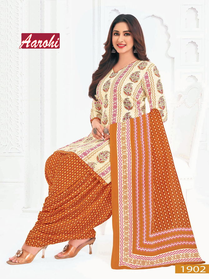 Aarohi Vol 19 By Vandana C Printed Cotton Dress Material Wholesale Shop In Surat
